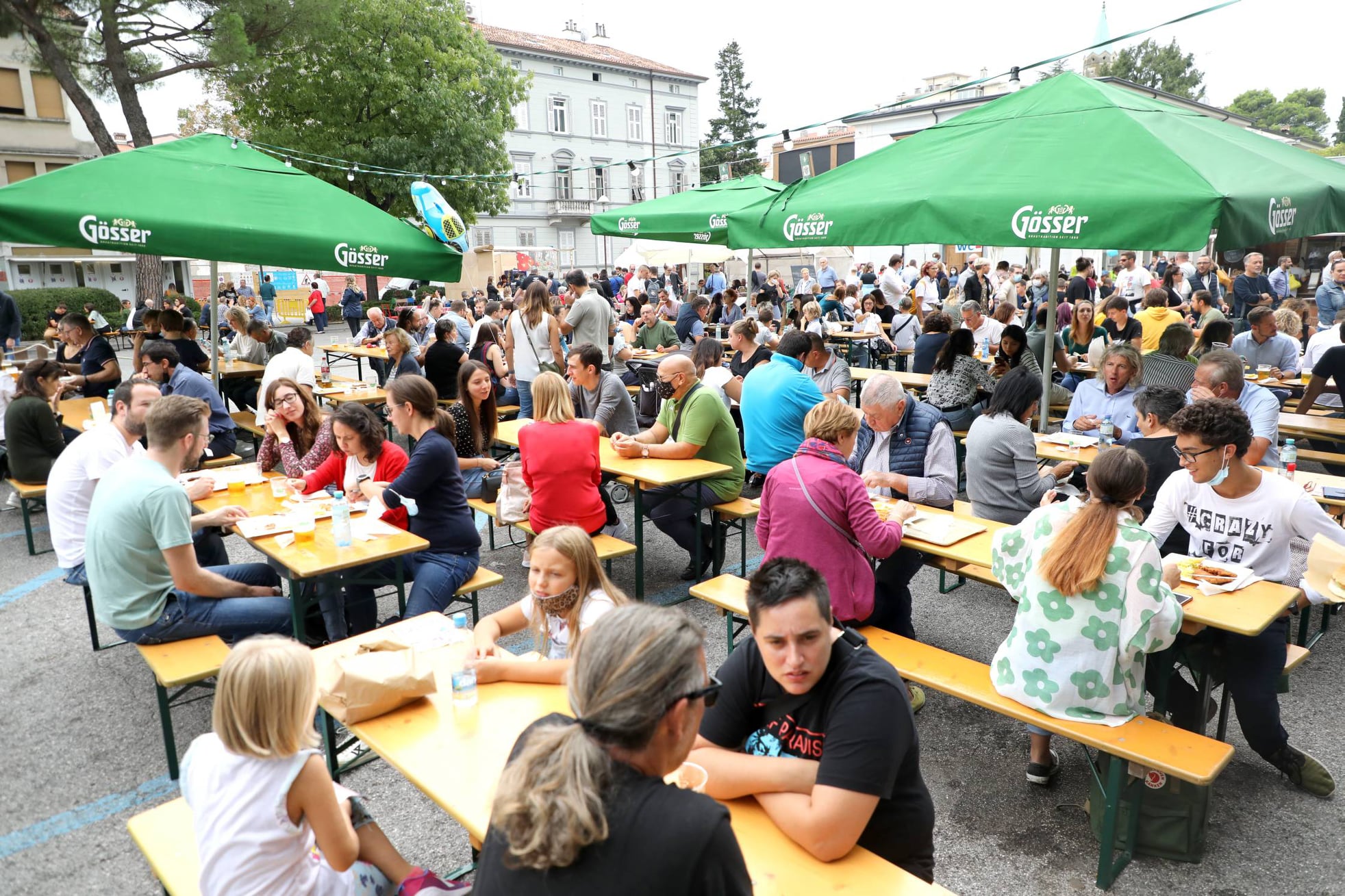 Gusti ritorna con borghi e festa, musica fino alle 2 di notte a Gorizia